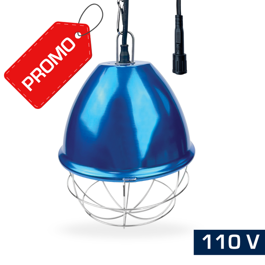 WATERPROOF HEATING LAMP - 110V WITH GESTAL IP68 CONNECTOR