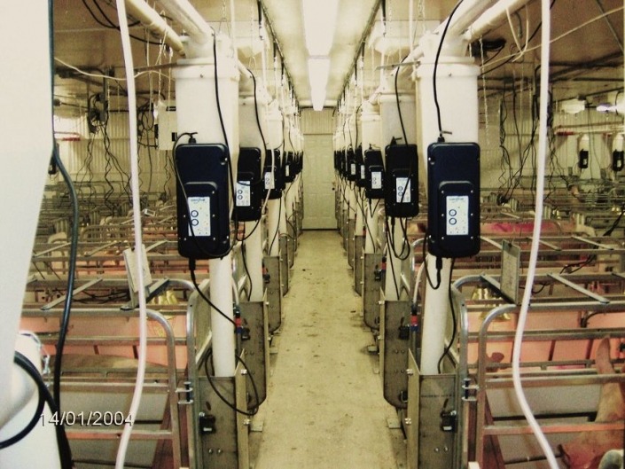 Gestal FM Gestal FM installed on automatic feed delivery system