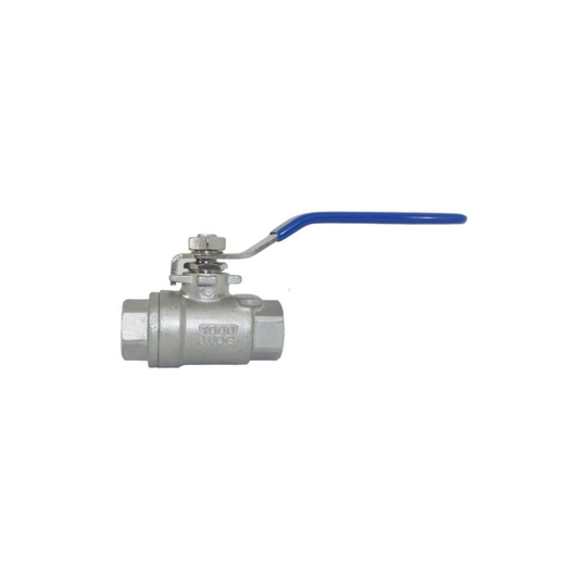2 PIECES BALL VALVE