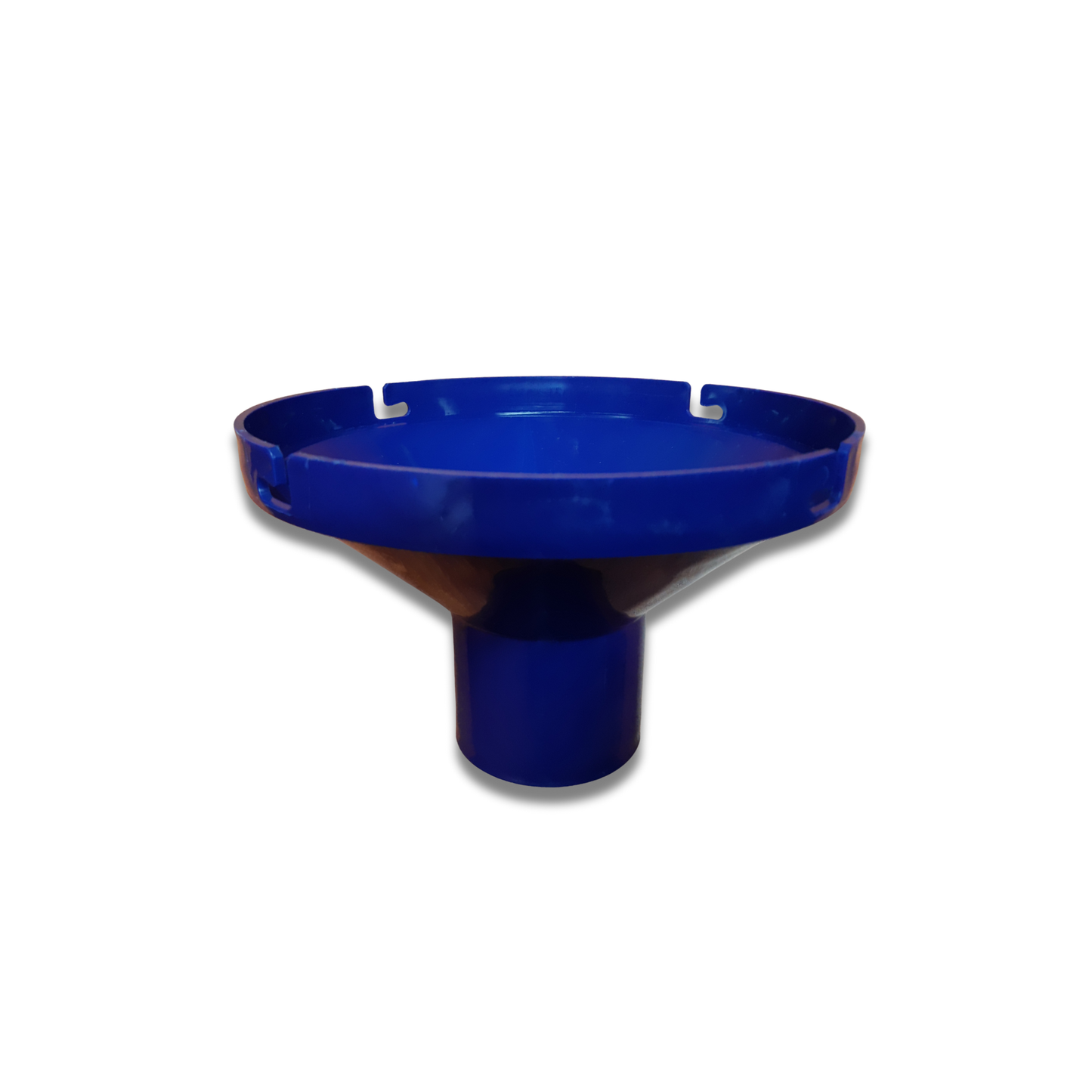 BLUE FEED FUNNEL FOR PVC TUBE