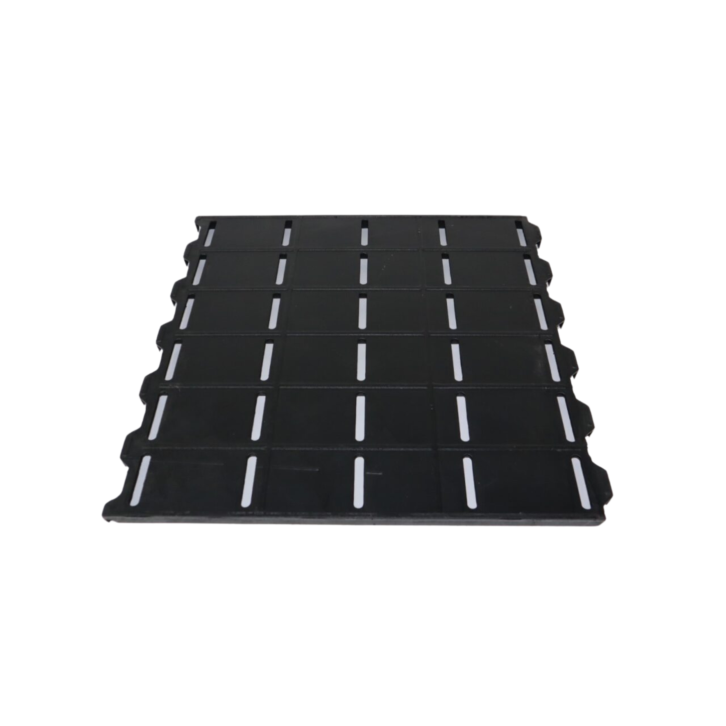 Square semi-open cast iron floor for sow