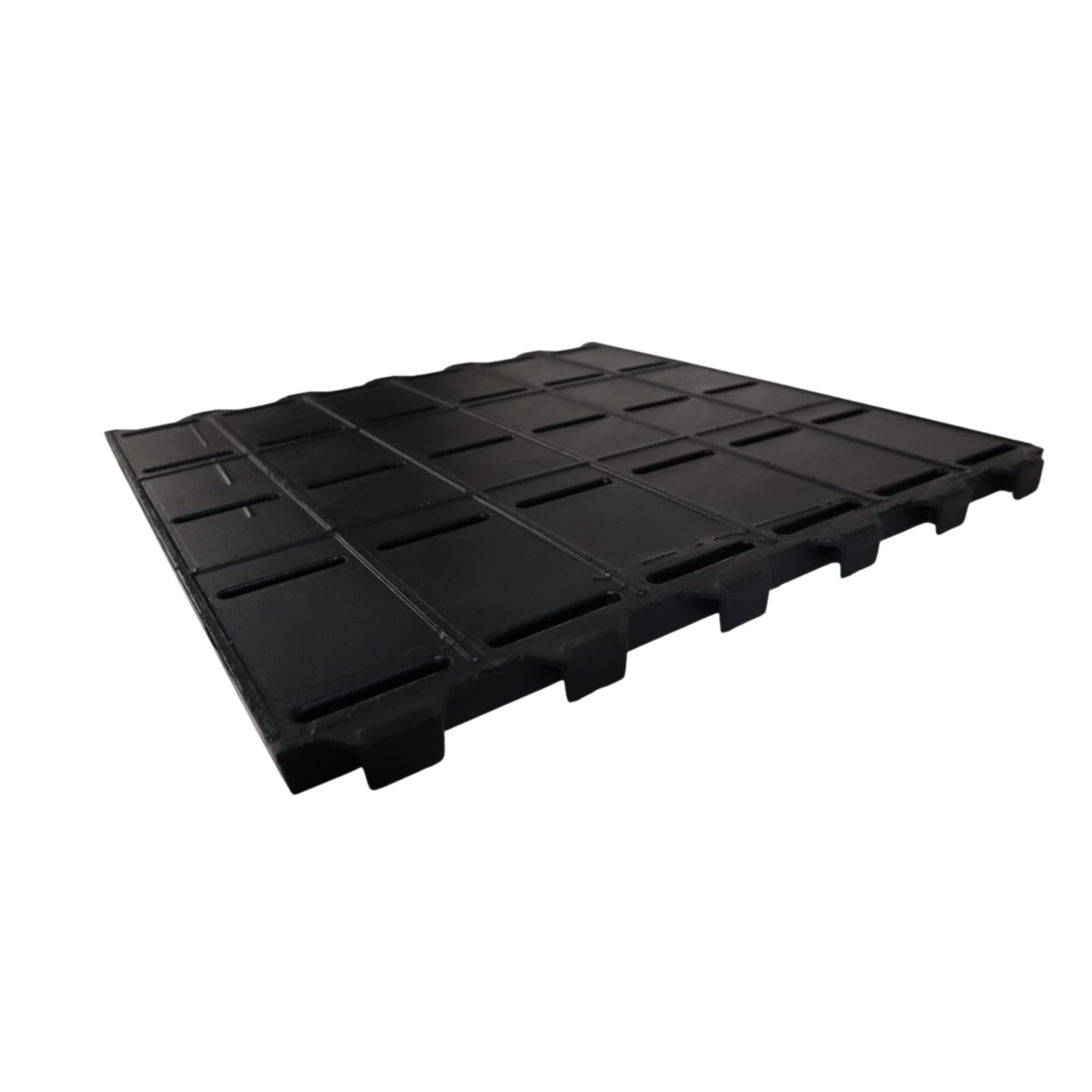 Square semi-open cast iron floor for sow