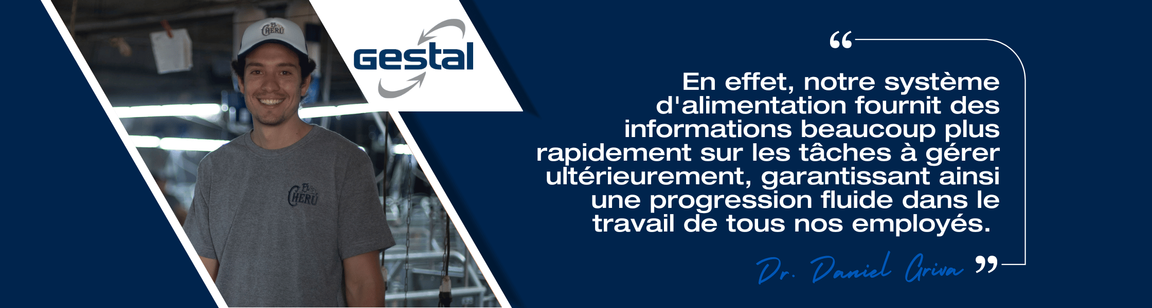 Citation d'un producteur de l'Argentine