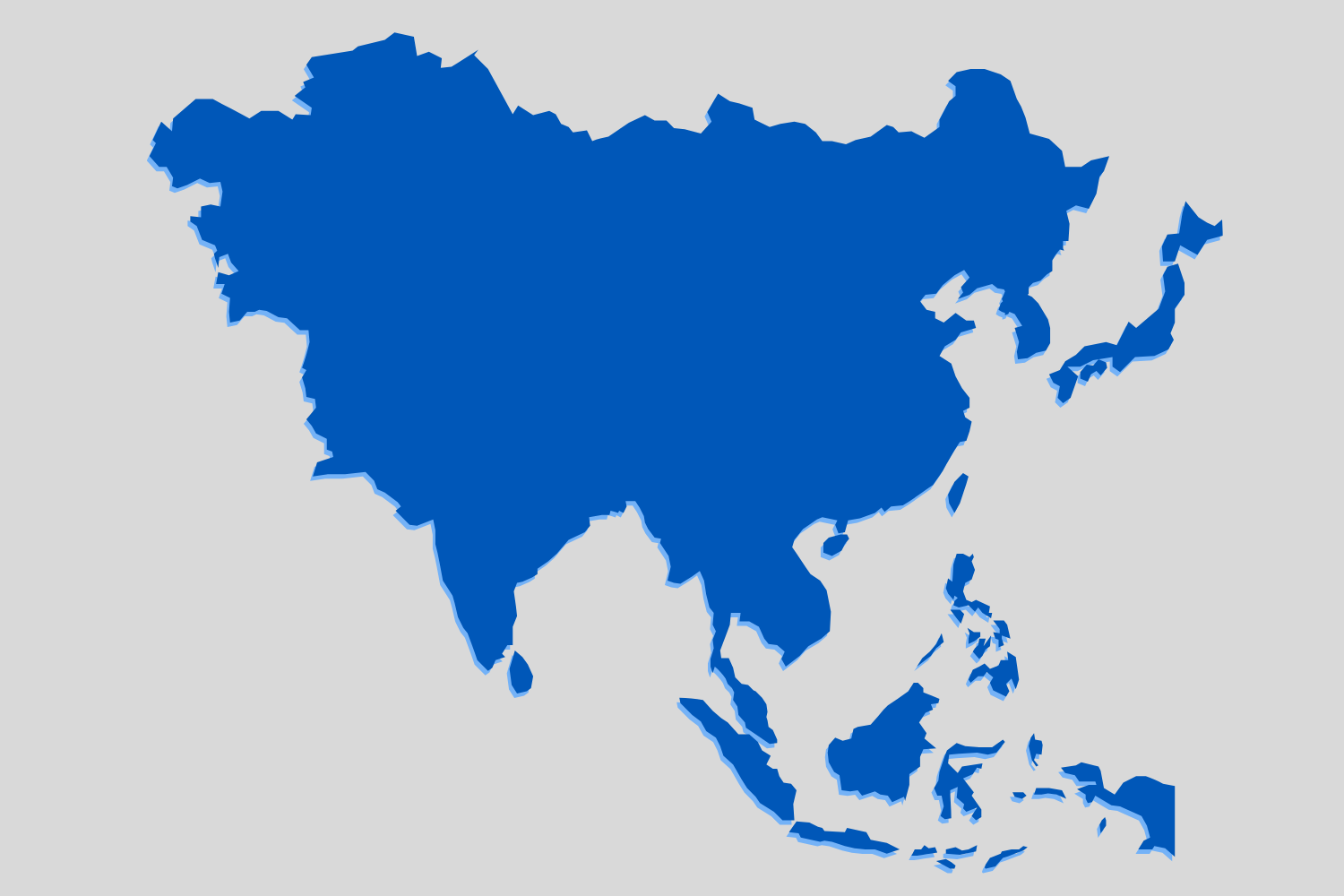 Map of Asia