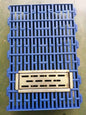 #PLASTIC FLOOR SLAT FOR SOW 600MM X 400MM WHIT TRAP