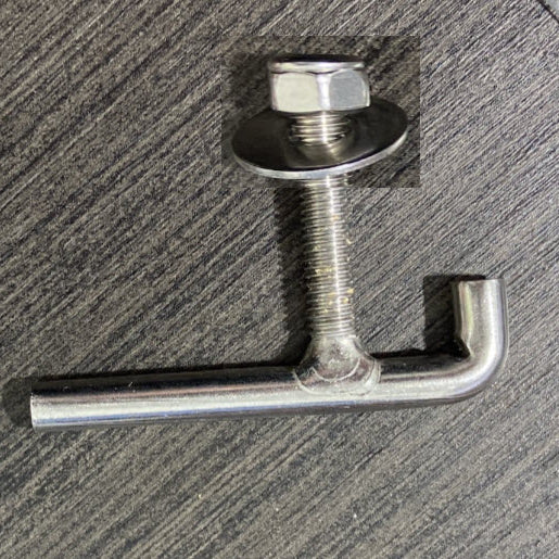 #TBOLT M8 X 42MM SS304 WITH LOCK NUT AND 24 MM WASHER, SS