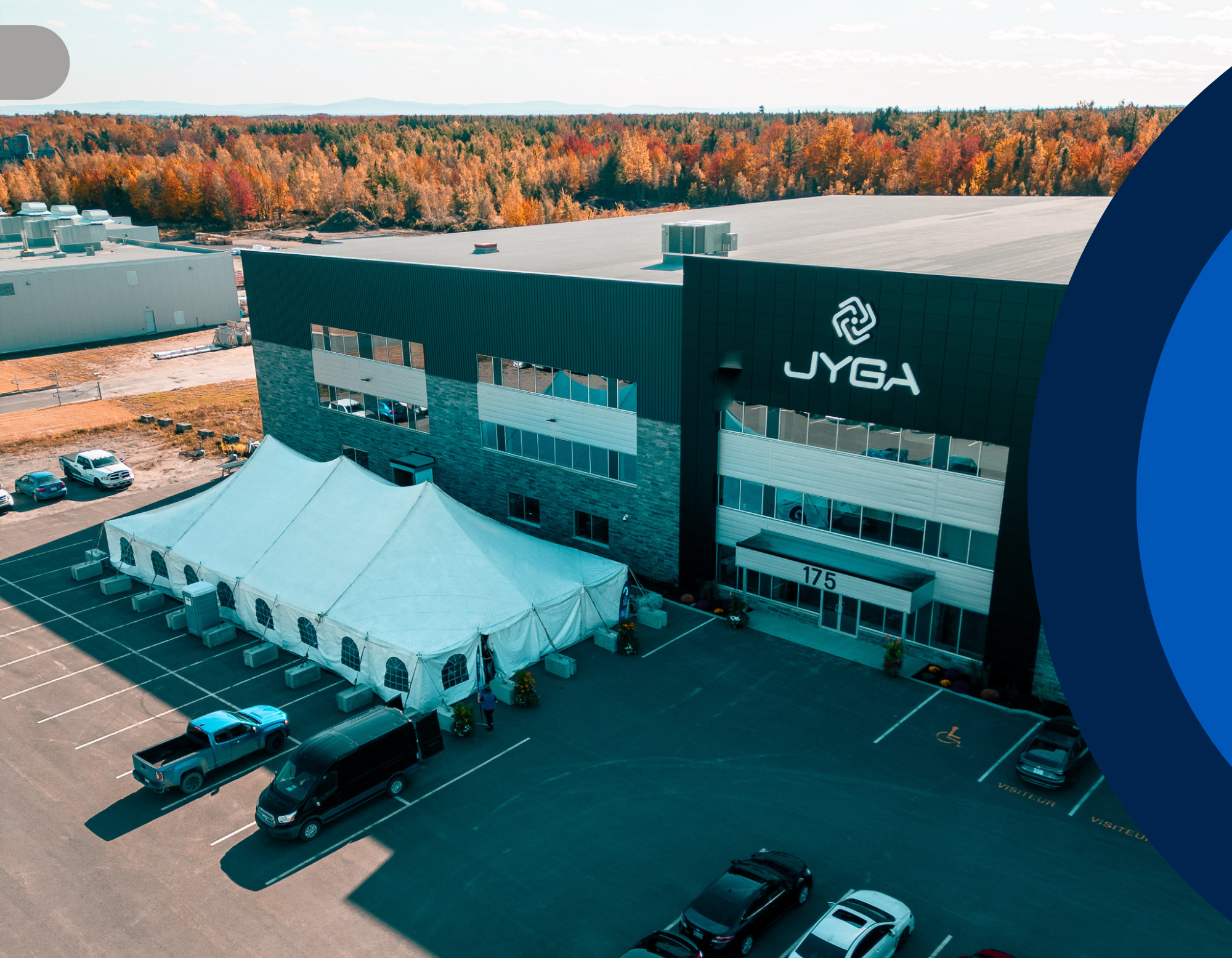 Head office of Jyga Technologies in Saint-Lambert-de-Lauzon, Quebec