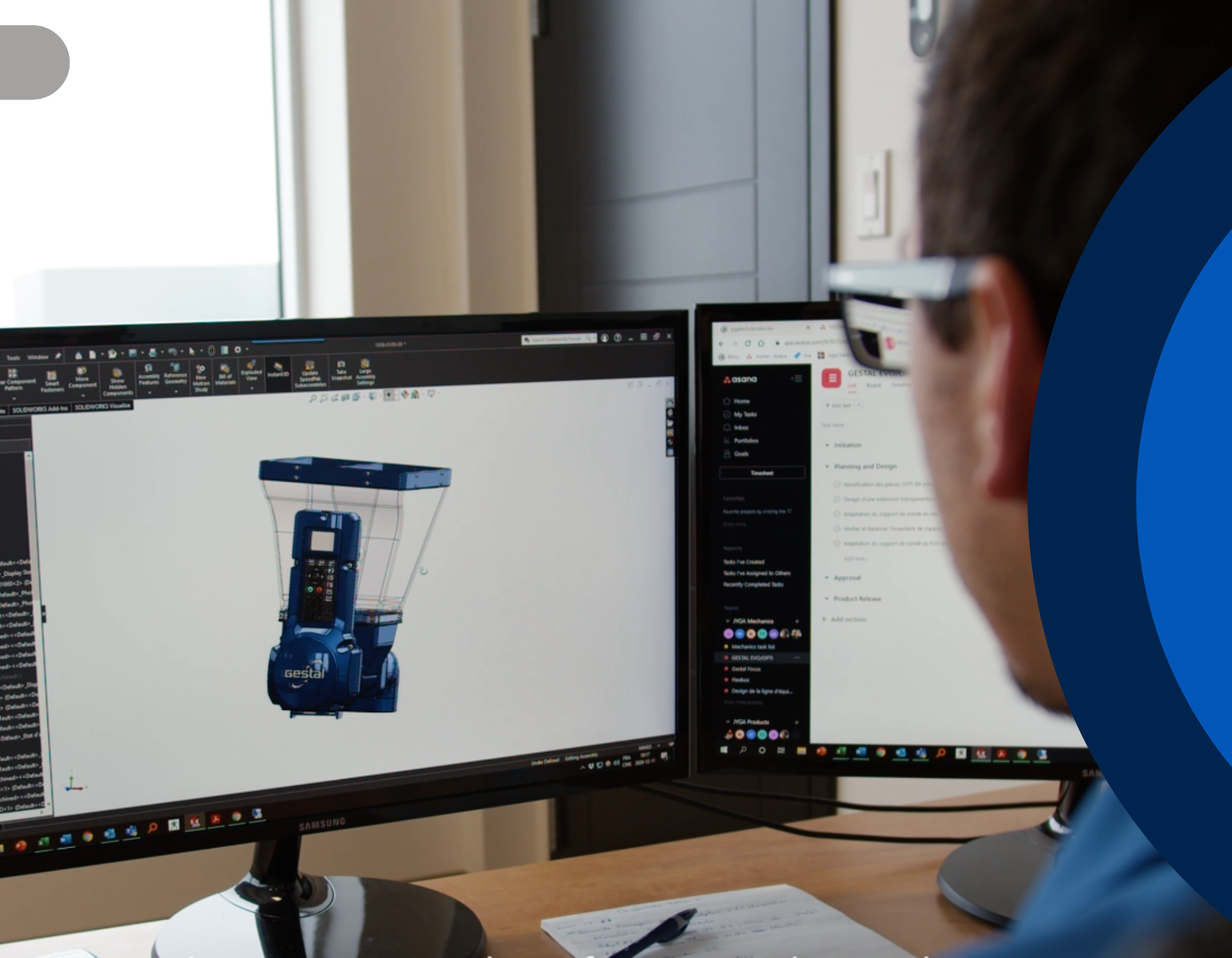 Render of a GESTAL in 3D