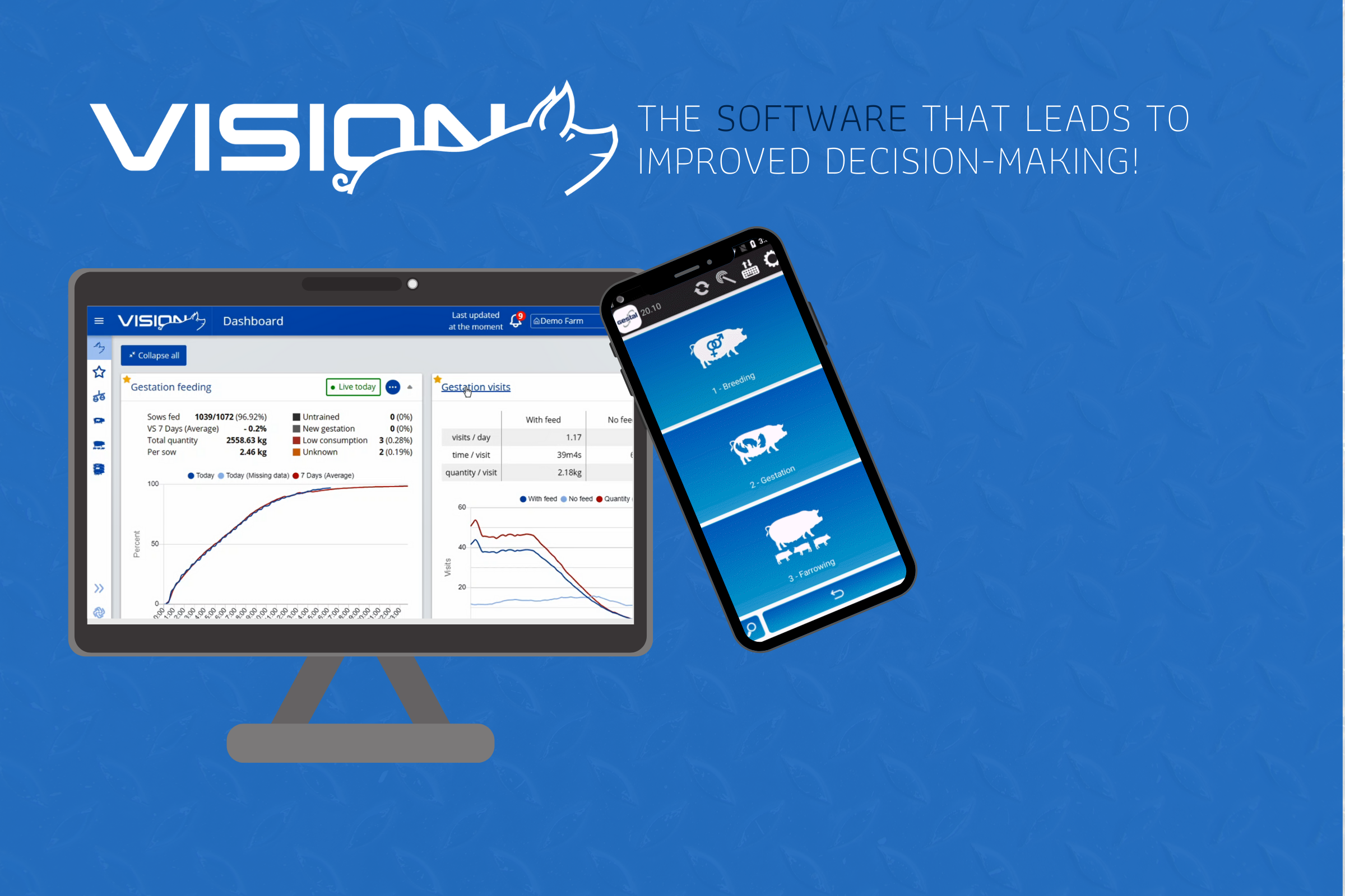 VISION - feed and herd data management software