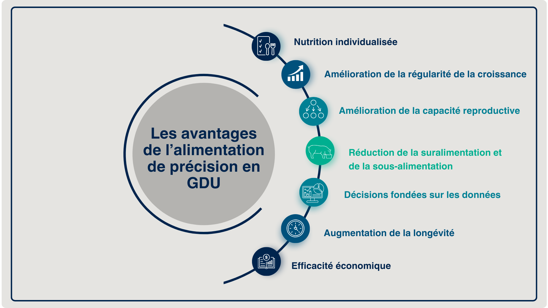 Alimentation de précision en GDU